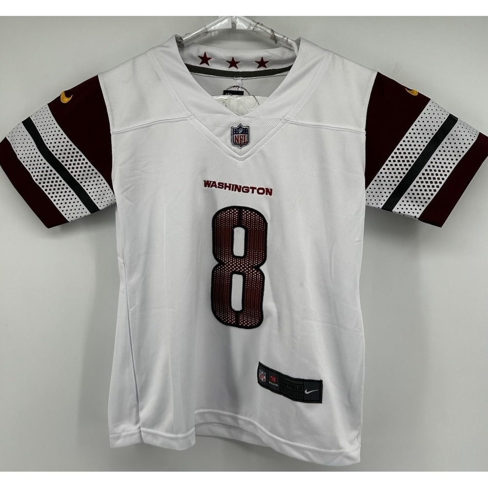 Nike On Field Brian Robinson Jr #8 Washington Commanders Jersey Youth Small New